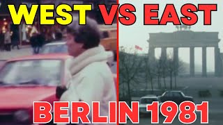 Cold War amp IRON CURTAIN East vs West Berlin in 1981 [upl. by Persson]