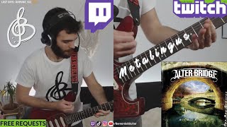 quotMetalingusquot an Alter Bridge EDGEy modern classic Cover LIVE on twitchtvbernardobguitar [upl. by Laurence]