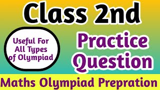 Math Olympiad Exam for Class 2 Practice Questions with Answer Olympiad Exam Class 2imo olympiad [upl. by Bashee]