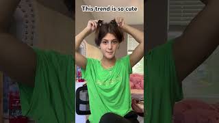 you like this trend ir no relatable greenscreen hairstyle shortsfeed relateablepost shorts [upl. by Ayna]