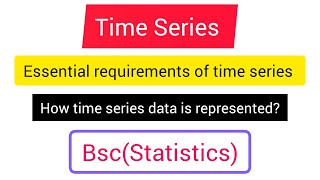 Time Series  time series data  Definition  Examples  Meaning  time series analysis bsc [upl. by Namzed89]