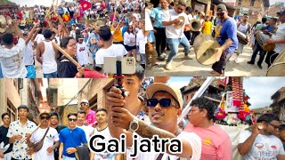 Bhaktapur gai jatra SaParu newari culture 2080 [upl. by Collete]