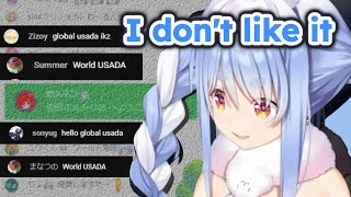 The reason why Pekora doesnt want to be called as Global Usada [upl. by Riccio910]