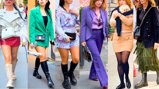 Women 30s 40s 50s amp 60s Effortless Chic Fall Outfits 2024  Weekend Style in Milan [upl. by Alletnahs]