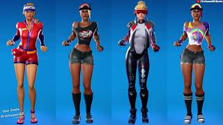 Fortnite Party Hips Emote With Sun Strider Brite Bomber Versa Hot Girl Skins Thicc 🍑😘😜😍😱🔥 ͡° ͜ʖ ͡° [upl. by Brownson]