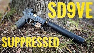 Suppressed SD9VE Pistol [upl. by Yehsa989]