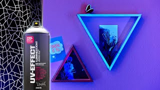 How to use the Montana Cans UV Effect Spray 400ml  tutorial [upl. by Nefets307]