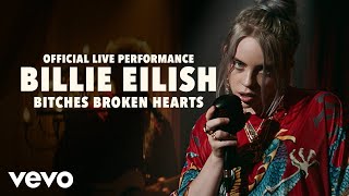 Billie Eilish  bitches broken hearts Official Live Performance  Vevo LIFT [upl. by Huldah]