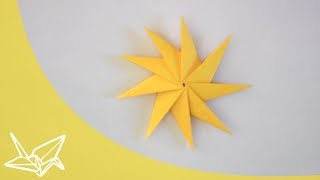 Origami spinning Star [upl. by Megan]