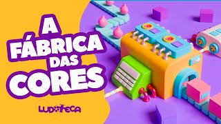 A fábrica das cores Para desenvolver a criatividade infantil cores musicainfantil kids [upl. by Nyladnohr]