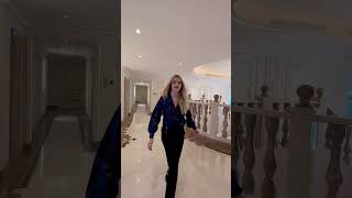 Inside ultra luxury Mega Mansion on the Palm Jumeirah Dubai [upl. by Naillimxam549]