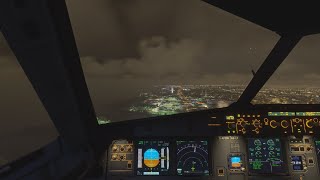 FLIGHT SIMULATOR  LVFR AIRBUS A320  JETSMART  TIME LAPSE INTO BUENOS AIRES [upl. by Harehs]