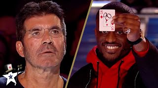 Wizard TELEPORTS and SHOCKS The Judges on Britains Got Talent [upl. by Farmelo716]