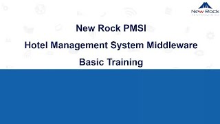 New Rock PMSI TrainingPart 1 [upl. by Ilrak]