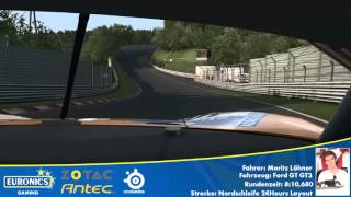 Nordschleife 24h Layout  Ford GT3  RaceRoomRacingExperience [upl. by Schouten]