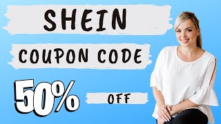 Shein Coupon Code  Shein promo code for 50 off [upl. by Ansell439]