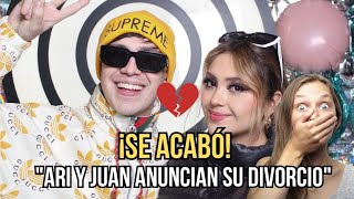 ¡Confirmado Ari Gameplays y Juan Guarnizo ANUNCIAN su DIVORCIO en directo 😱  ¿Qué pasó realmente [upl. by Burdelle938]