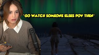 Valkyrae RealTalking Her Chat  Ray Mond Making Chatterbox Say Sorry to Mumbles for Being Mean  GTA [upl. by Yblok796]