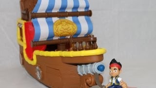 Jake and The Neverland Pirates Toy Bucky Music Ship Parrot [upl. by Gauthier]