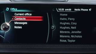 Store and Edit Contacts on Your BMW’s Hard Drive  BMW Genius HowTo [upl. by Avruch]