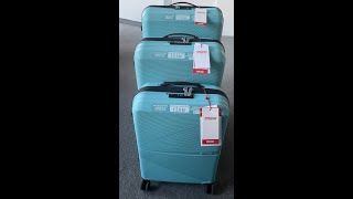 How To Set The TSA Combination Lock On Your American Tourister Airconic Luggage [upl. by Athallia]