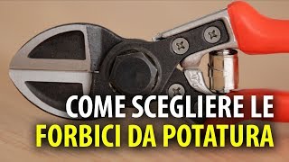 COME SCEGLIERE LE FORBICI DA POTATURA [upl. by Pengelly]