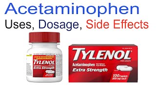 Acetaminophen Uses Information Dosage and Side effects [upl. by Nilcaj147]