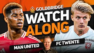 MANCHESTER UNITED vs FC TWENTE Live With MARK GOLDBRIDGE [upl. by Shieh800]