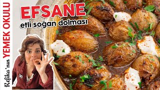 Favori Etli Dolma Tarifim Soğan Dolması  Deneyenler Bayıldı [upl. by Lanie]