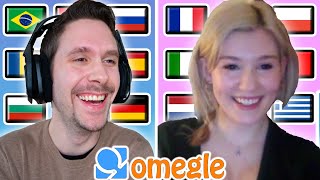 Speaking 10 Different Languages on Omegle 1 [upl. by Nivrehs]