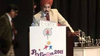 Pedicon 2011 Valedictory Speech by Dr Tarun Patni [upl. by Nunciata]