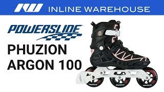 Powerslide Phuzion Argon 100 Womens Skates in Coral Review [upl. by Cheney]