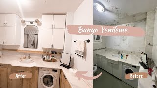 Banyo Yenileme  Kiracı Dostu🌿 [upl. by Ydospahr]