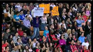 Jeremy Lin highlights from Knicks vs Raptors with gamewinning 3 pointer and all scores 2142012 [upl. by Ainar]