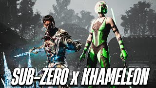 SubZero With Khameleon Is INCREDIBLE  Mortal Kombat 1 High Level quotSubZeroquot Gameplay [upl. by Idnic]