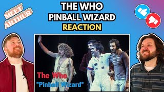 The Whos LEGENDARY Pinball Wizard Live  Isle of Wight 1970  Meet Arthur Reacts [upl. by Luise]