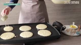 Receta Pancakes paso a paso [upl. by Arinaid930]