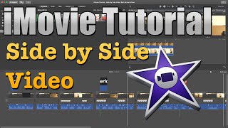 iMovie Tutorial 2016  Split Screen Video  Side By Side Video 101 [upl. by Westberg]