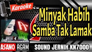 Karaoke Minang Terpopuler 2021  Minyak Habih Samba Tak Lamak Nada Rendah [upl. by Primaveras]