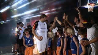 Basketball EMHärtetest beim Supercup in Hamburg [upl. by Walke]