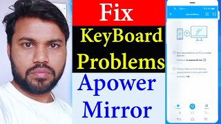 How To Fix Keyboard In Apowermirror For PC Keyboard Not Working In Apowermirror Solve Keyboard [upl. by Irik332]