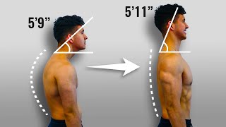 The PERFECT 5 Minute Posture Routine To Increase Your Height [upl. by Ireland]