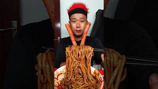 Spicy noodles eating challenge 🤤🤤mukbang asmr eating food [upl. by Sarene]