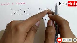 Structure Of DiboraneB2H6 Inorganic Chemistry Class 11IIT JEE Mains And Advanced [upl. by Dnilasor]