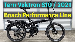 Tern Vektron S10 Performance Line 2021 [upl. by Nahtanoj]