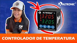 CONTROLADOR DE TEMPERATURA DA ALTRONIC [upl. by Nodle909]