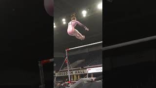 Adelle speck uneven bars 2023 nastia liukin cup slow motion shorts [upl. by Aisnetroh]