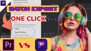 How to Export Multiple clips in Premiere Pro  Premiere Pro vs Edimakor [upl. by Okiruy757]