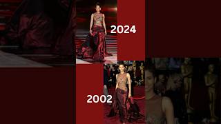 Timeless Beauty Halle Berry Wears Iconic Elie Saab Oscar Gown Over Two Decades Later [upl. by Kostman248]