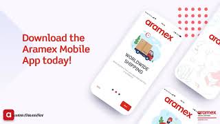 Download the Aramex Mobile App Today [upl. by Imuya]